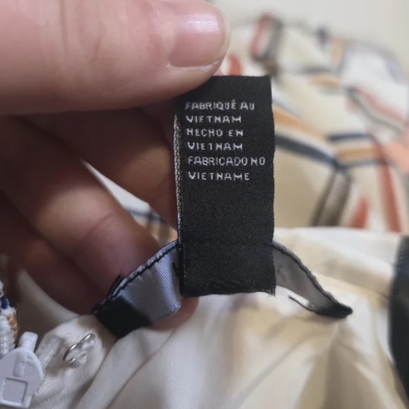 Plaid Jumpsuit with Gorgeous White and Brown - Picture 11 of 11